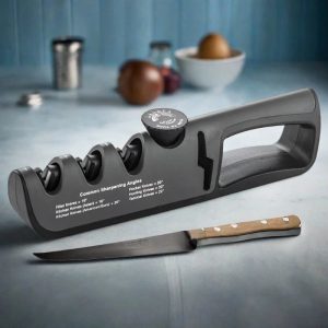 PRO SHARP+ | Knife Sharpener Adjustable Angle 4 Stages